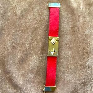 Vince Camuto soft leather/suede bracelet